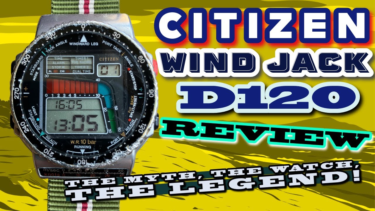 Citizen Quartz Wind Jack Windsurfer D120 (Citizen Quartz) (Citizen