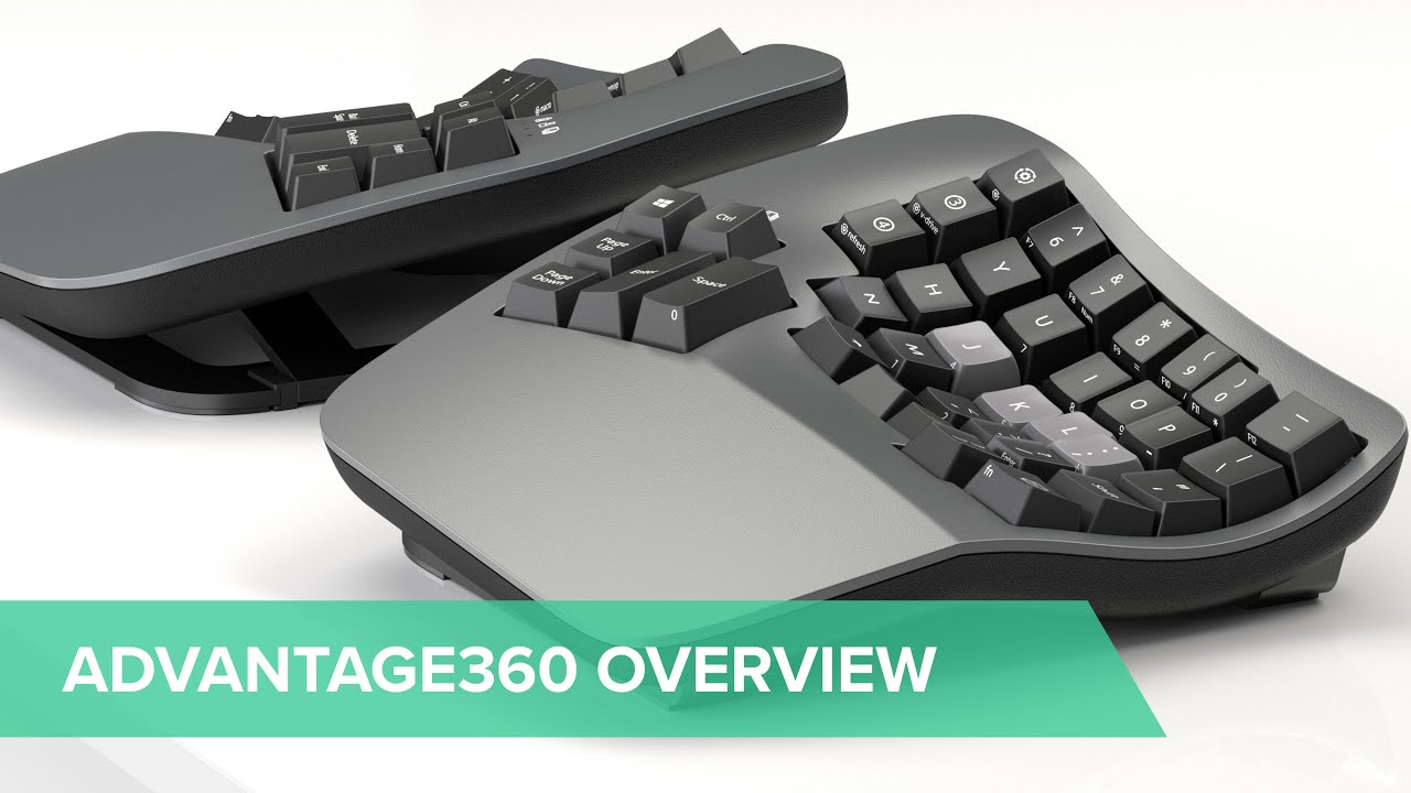 Advantage360 PRO Contoured Keyboard by Kinesis Corporation