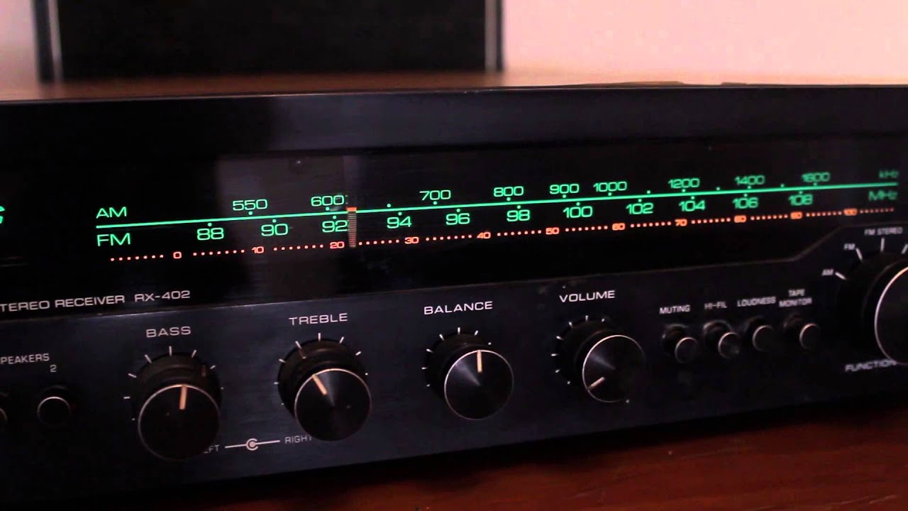 Rotel Amplifier RX 402 (Vintage) - YouTube
