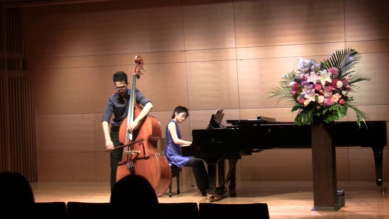 ヴァンハル：コントラバス協奏曲（ウィーン調弦） - YouTube