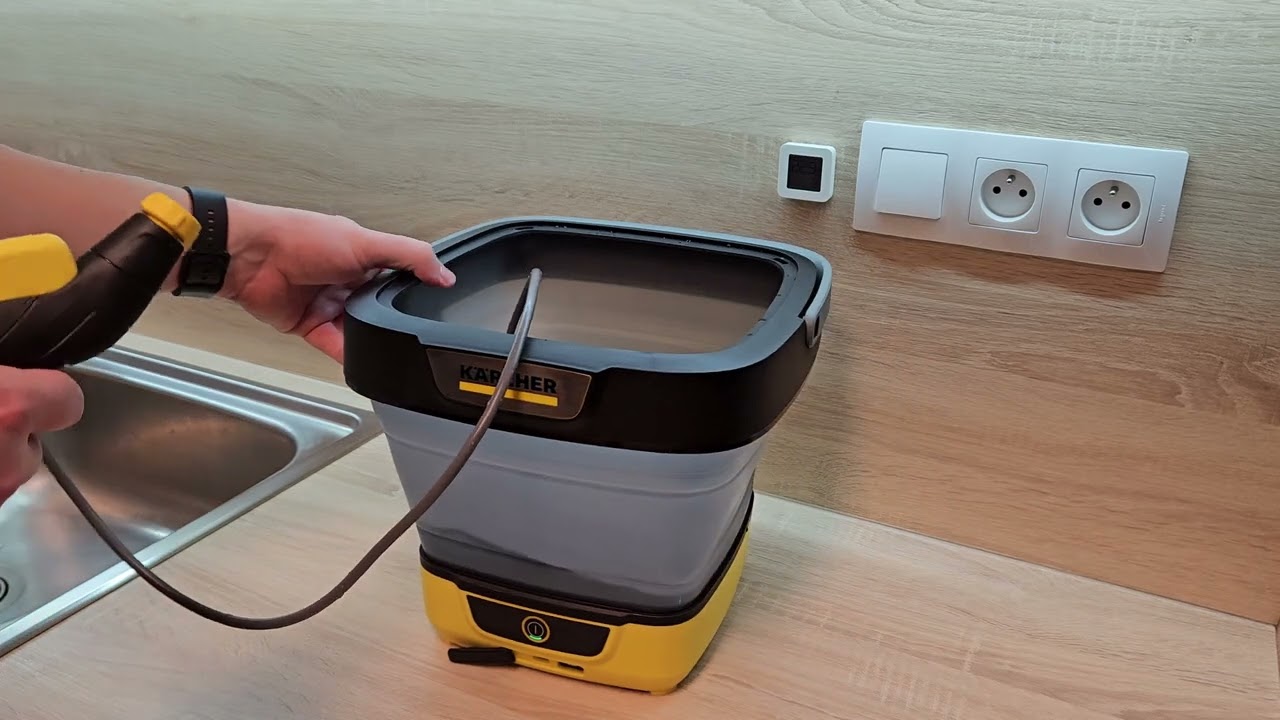 Preview of NEW Karcher OC 3 Foldable Mobile Outdoor Cleaner - YouTube