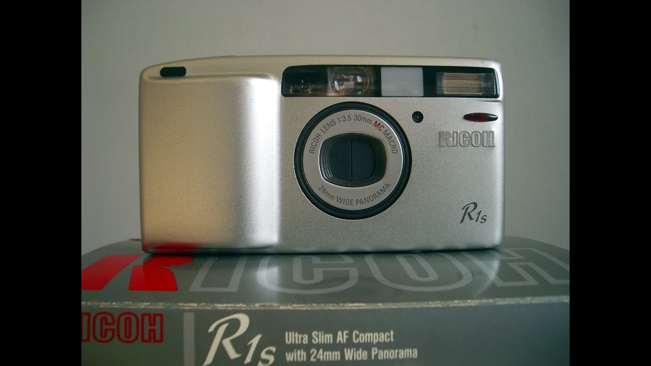 フィルムカメラ》「RICOH リコー・R1s」（1995年発売）35mmコンパクト
