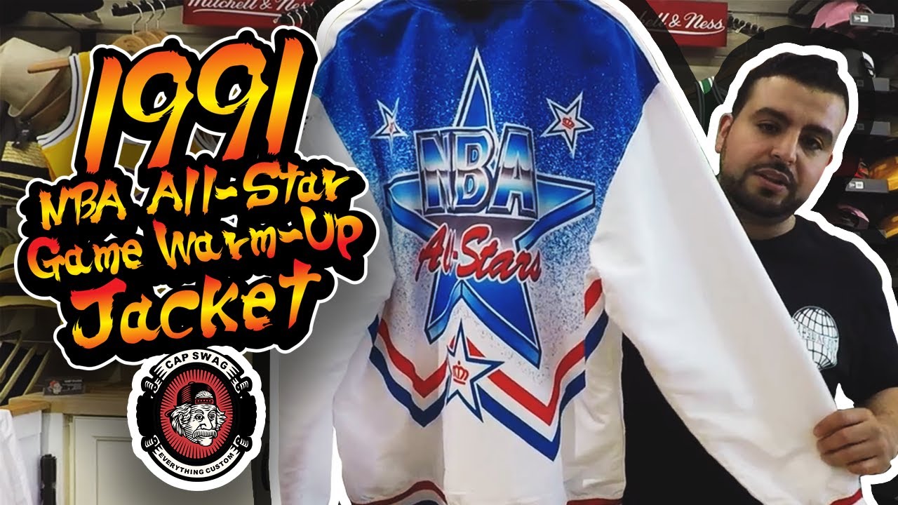 Mitchell & Ness 1991 NBA All-Star Game Warm up Jacket - YouTube