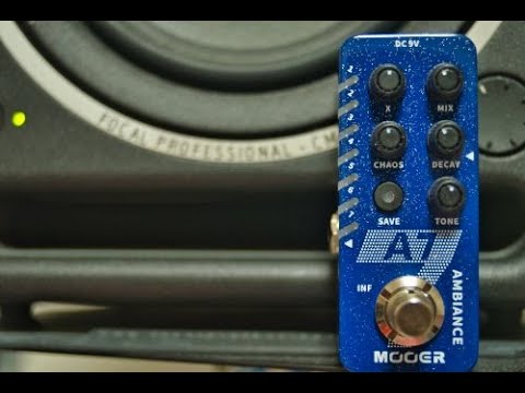Mooer A7] A mini pedal that lets you create stylish reverb - YouTube