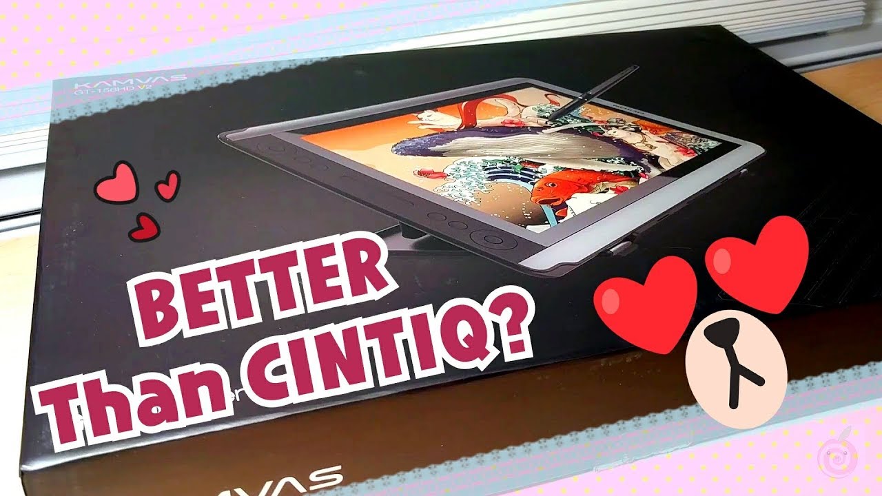 ☆ BETTER THAN CINTIQ? || Huion KAMVAS GT-156HD V2 Tablet Review