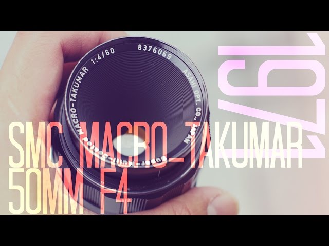 レンズレビュー】PENTAX SMC MACRO-TAKUMAR 50mm F4【オールドレンズ