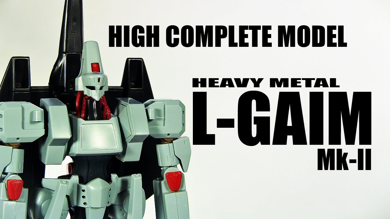 High Completed Model 1/144 Heavy Metal L-Gaim MK-II robot figure