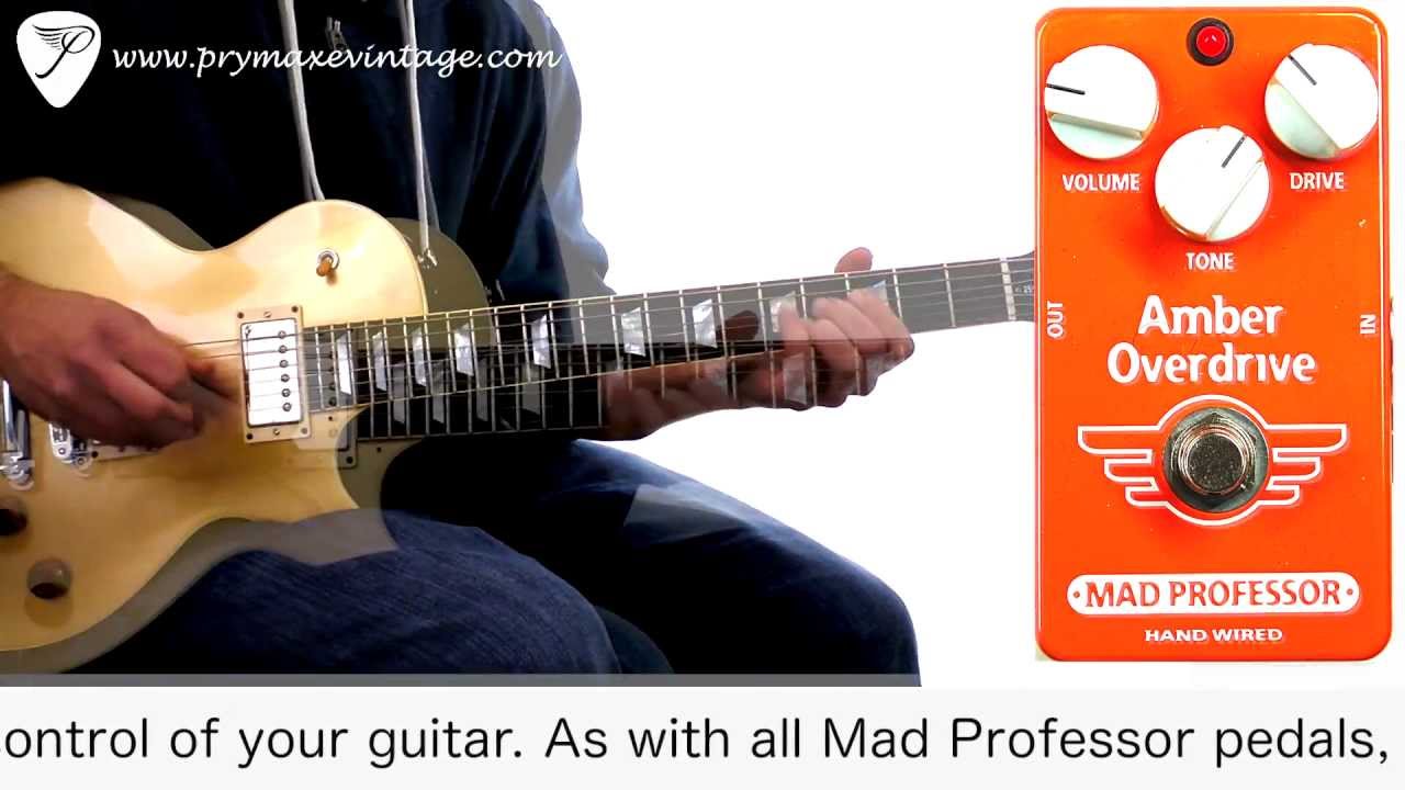 Mad Professor Amber Overdrive - YouTube