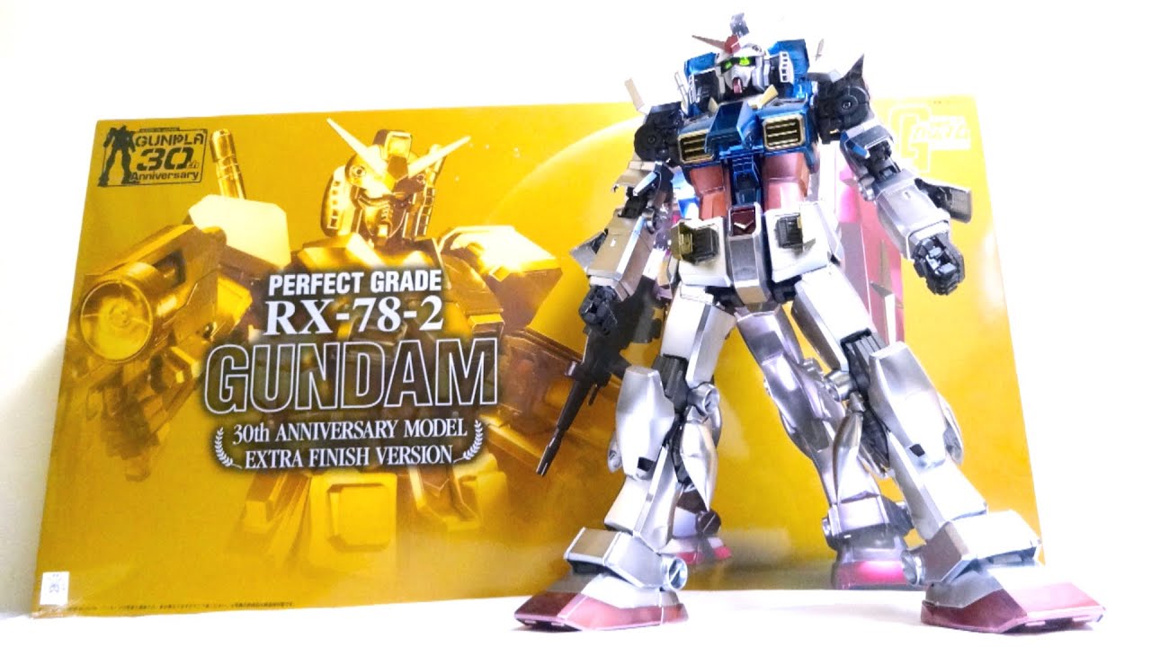 ヲタファの積みプラを崩せ！PG 1/60 RX-78-2 ガンダム 30周年限定