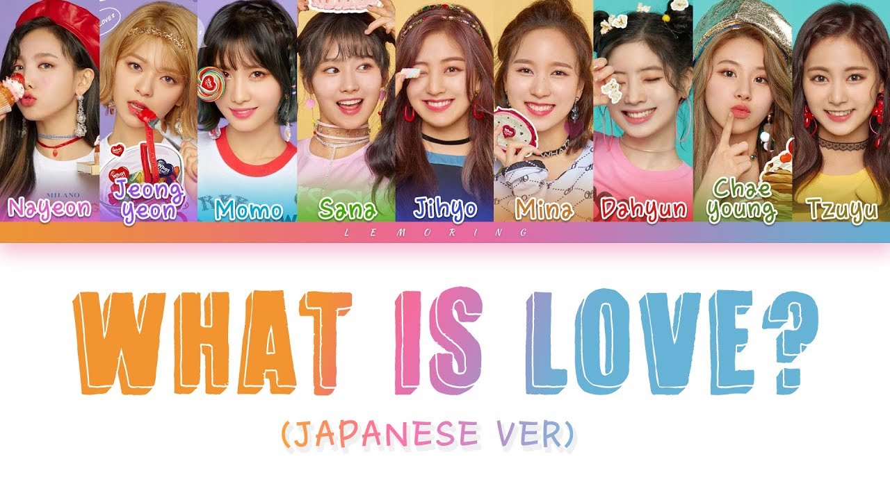 TWICE (トゥワイス) - What is Love? (Japanese ver.) [Color Coded