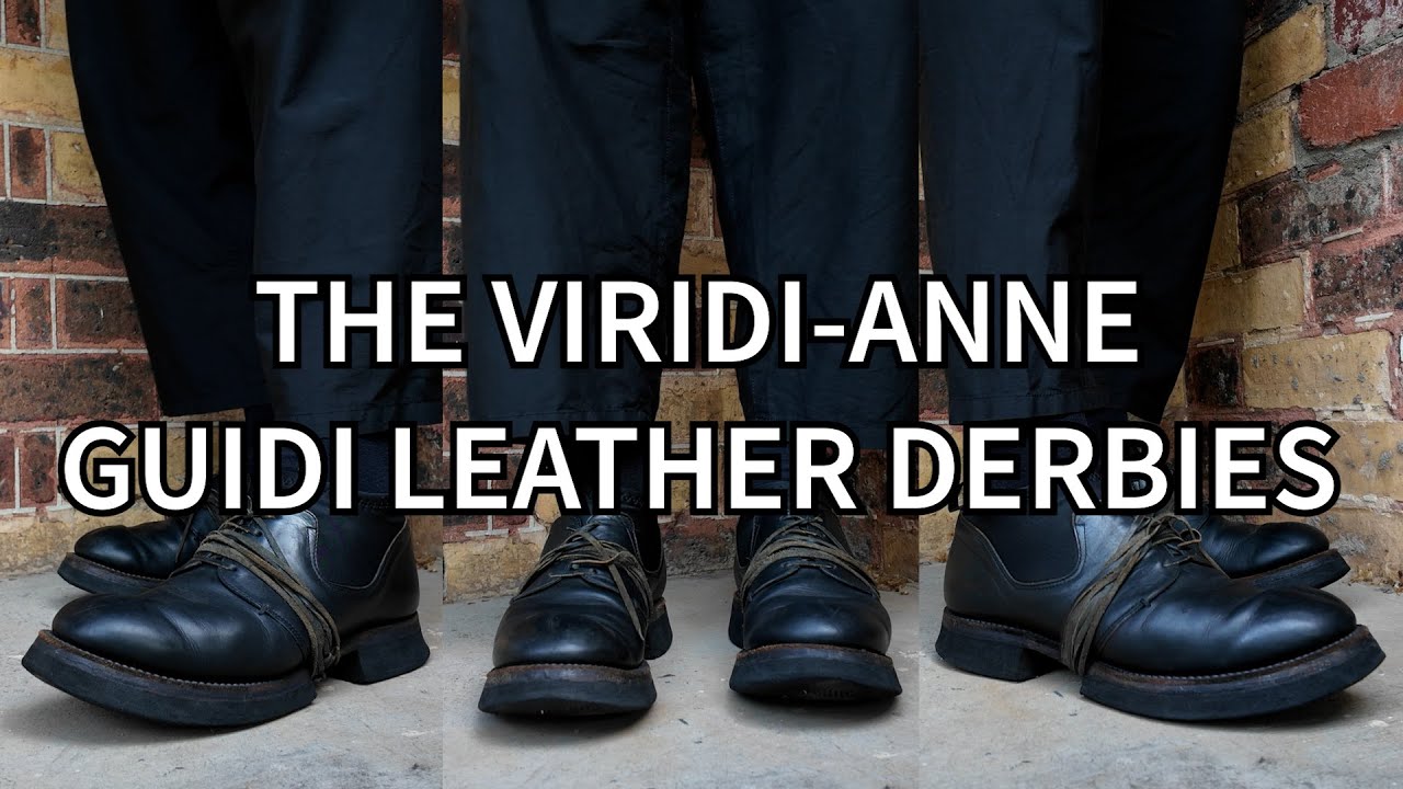 The Viridi-Anne AW18 Guidi Calf Leather Derbies - Review / On Foot
