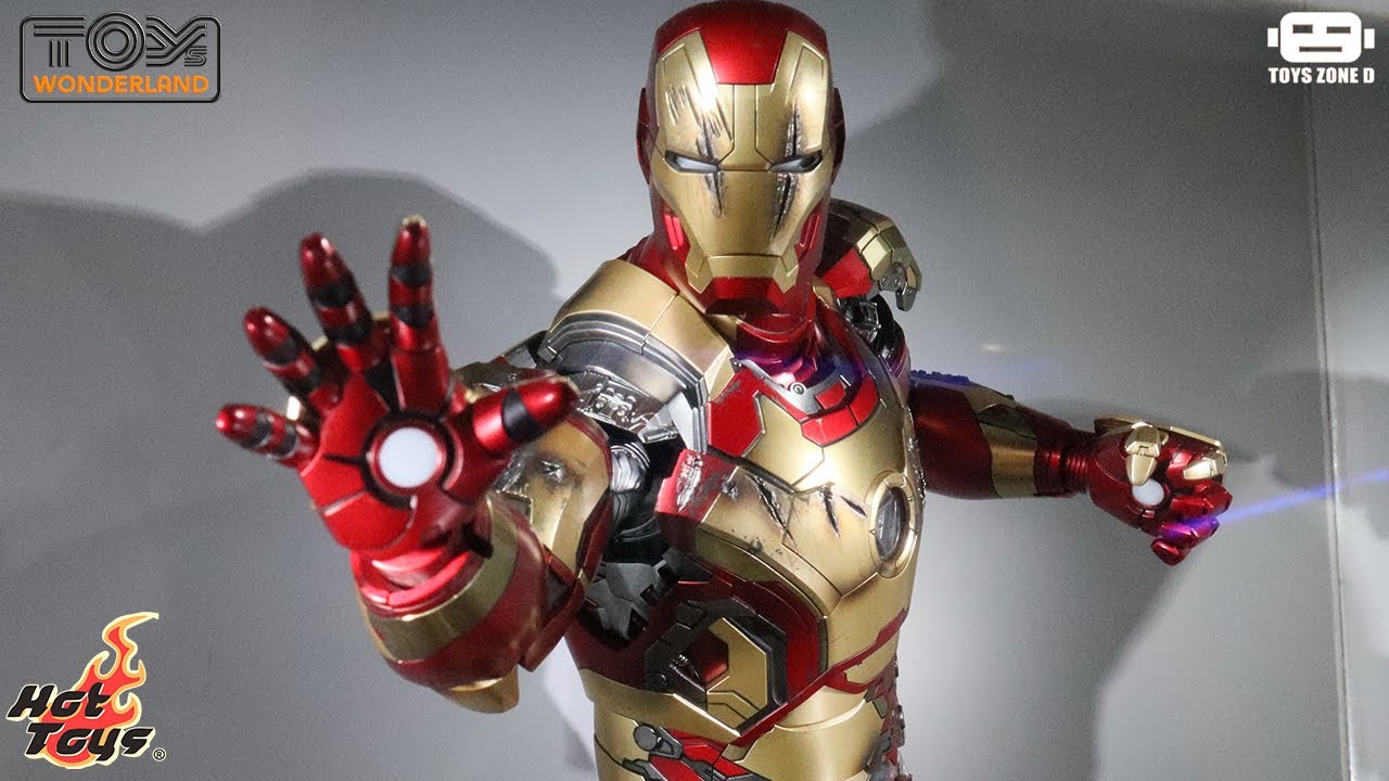 Hot Toys 1/4 Iron Man Mark 42 Deluxe Version QS008 REISSUE First