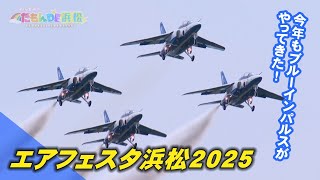 ブルーインパルス】エアフェスタ2025‐みんなの週刊！だもんDE浜松
