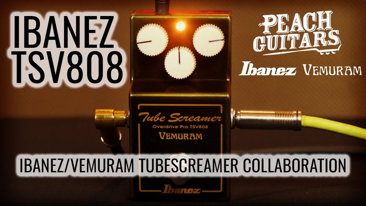 An introduction to the Ibanez TSV808 Overdrive - Ibanez/Vemuram