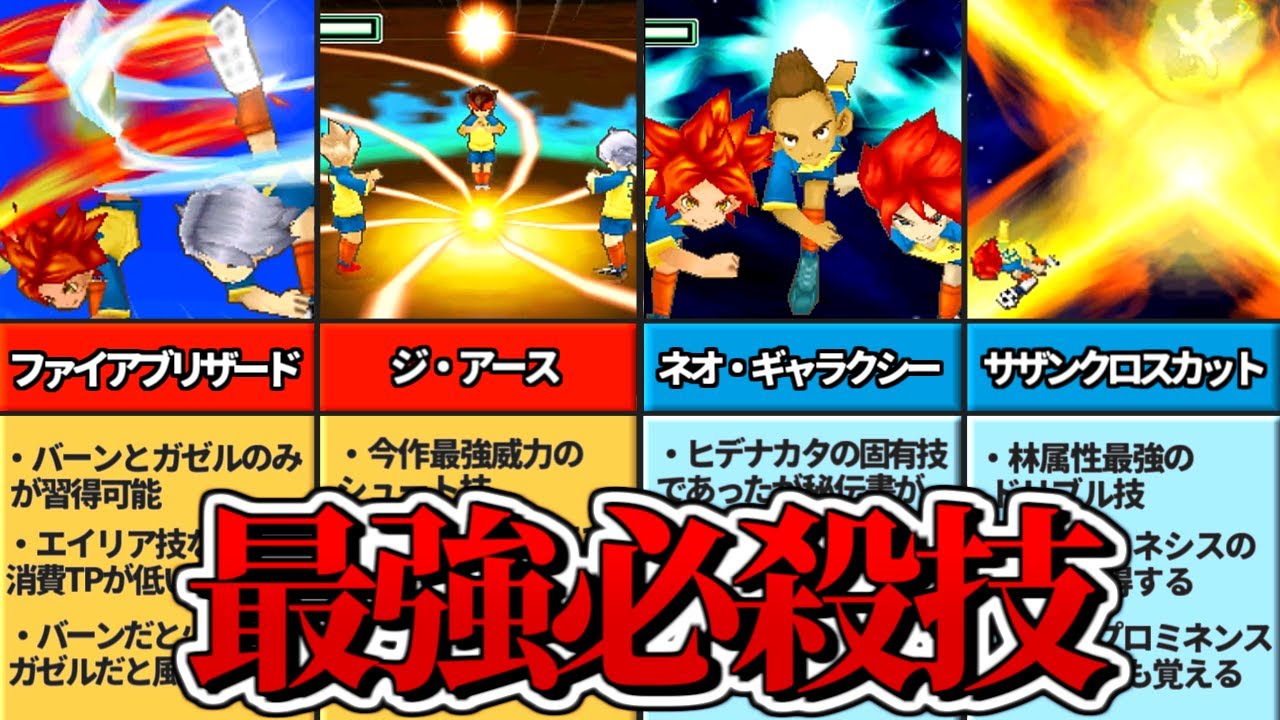 Inazuma Eleven 2's 13 Strongest Special Moves [Shoot/Dribble