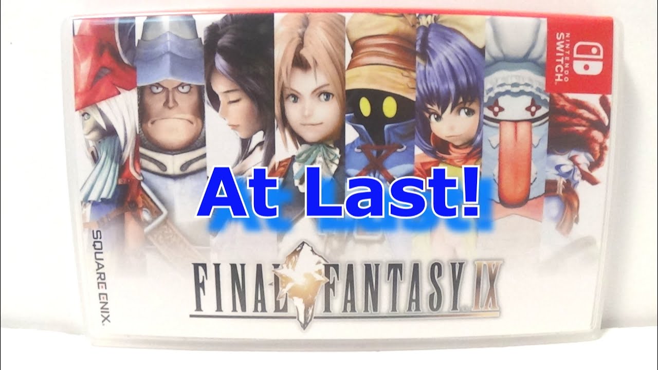 Final Fantasy IX physical Switch release! - YouTube