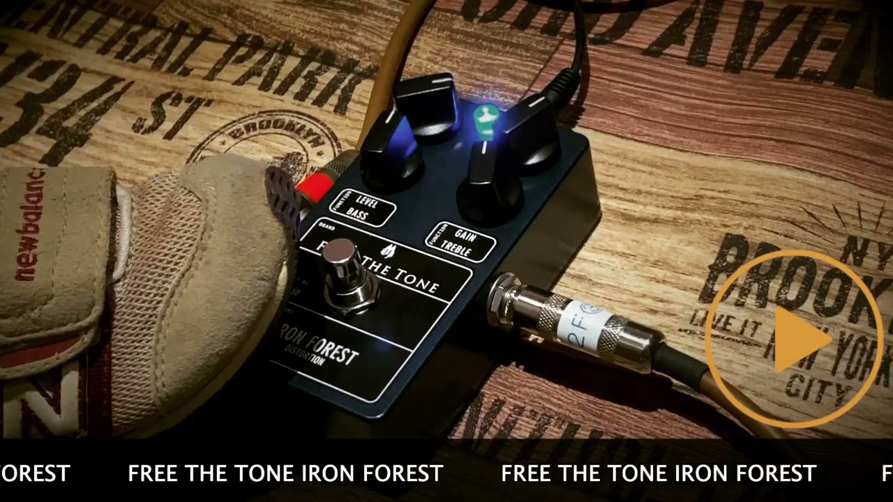 Free The Tone Iron forest Distortion フリーザトーン 美品 IRON
