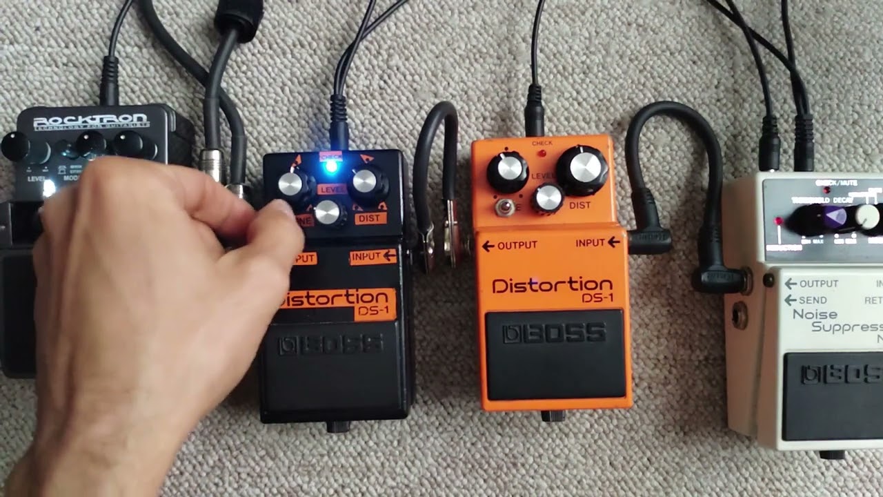 BOSS DS-1 MODS KEELEY MOD & SYNTH MOD #bosspedals #keeley