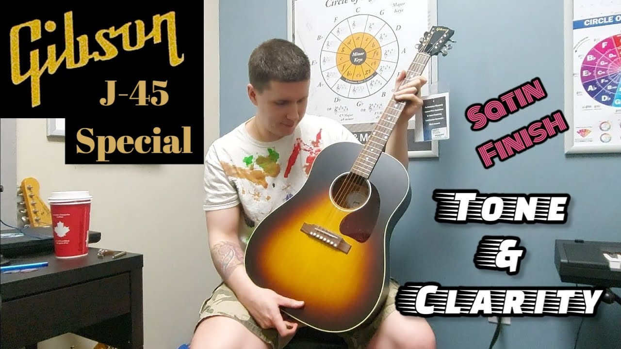 Gibson J 45 Special Acoustic | Review | Guitar Interactive - YouTube