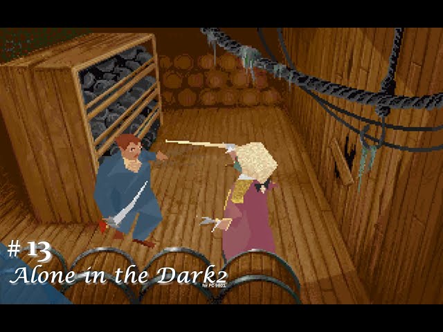 Play】PC-9801 Alone in the Dark 2（アローン・イン・ザ・ダーク 2