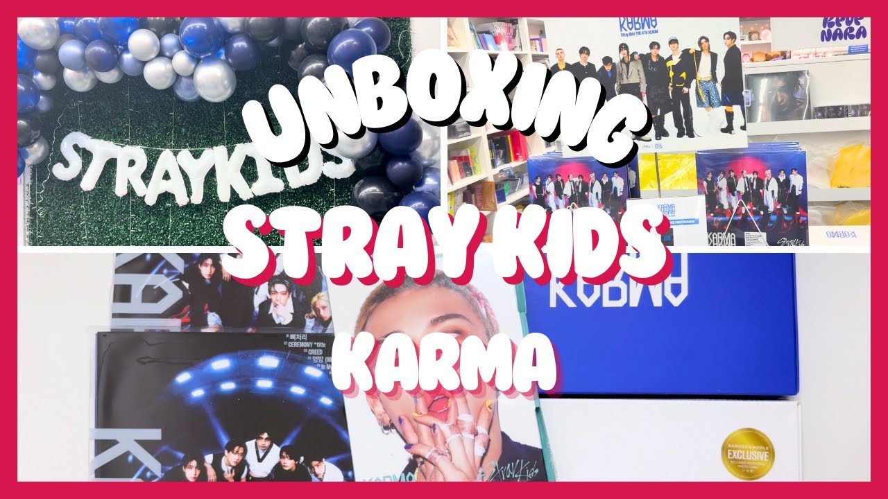 UNBOXING Stray Kids (스트레이 키즈) - Karma (Barnes & Noble