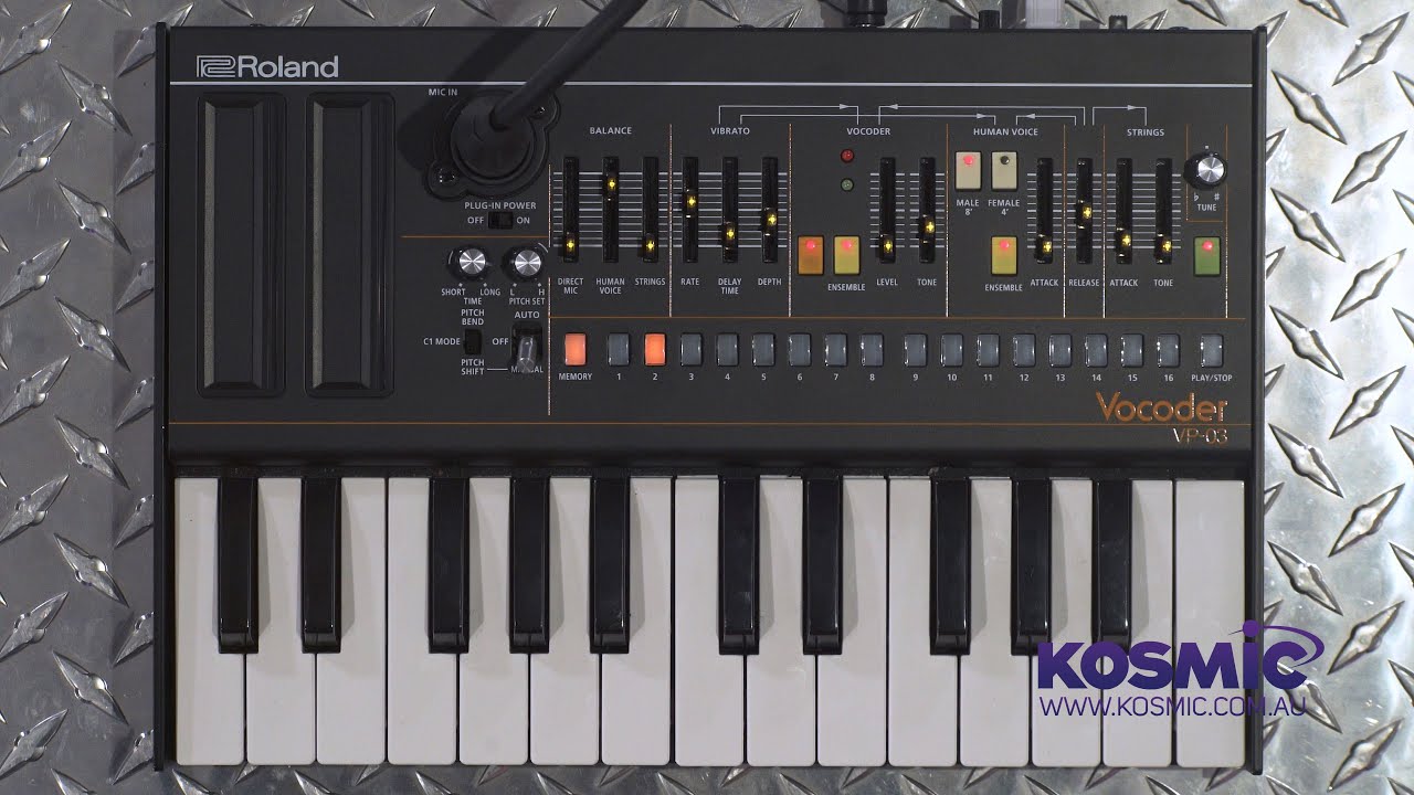Roland VP-03 Vocoder In Depth Review – Synthtopia
