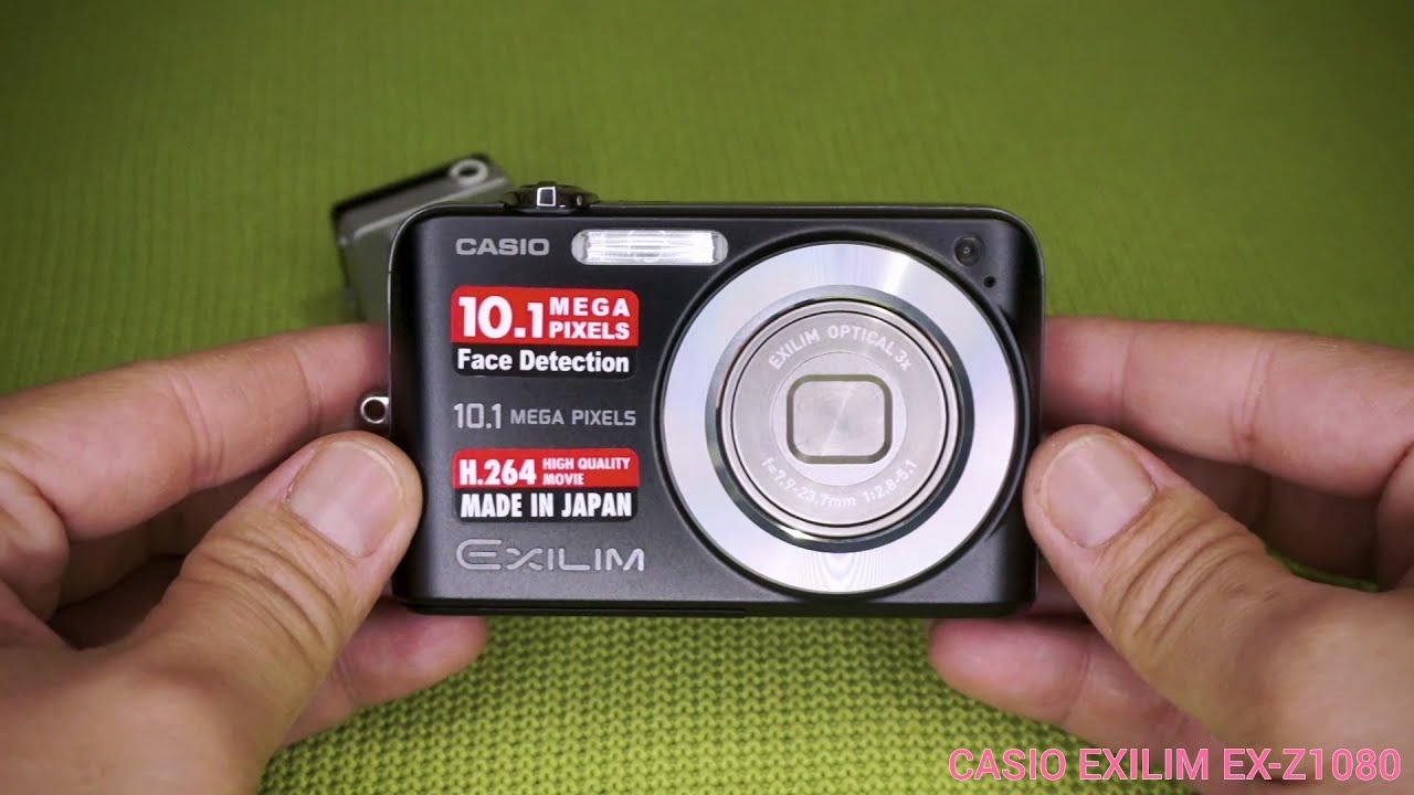 CASIO EXILIM EX-Z1080 - YouTube