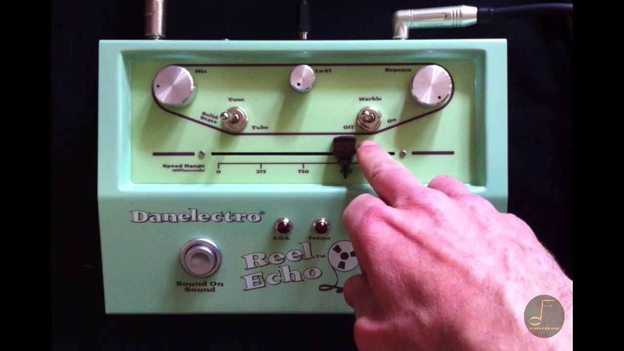 Danelectro DTE-1 Reel Echo - 伝説的テープ・エコー「Echoplex」の