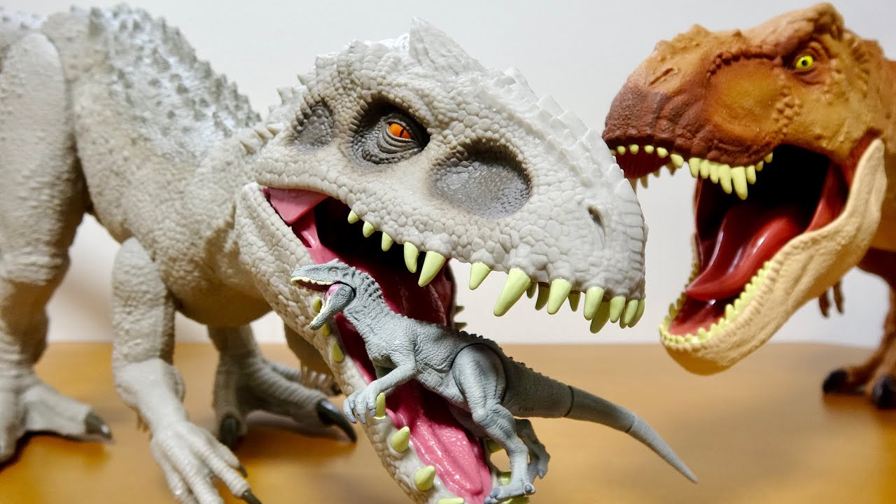 全長95cmの迫力！マテル製「スーパービッグ インドミナス・レックス