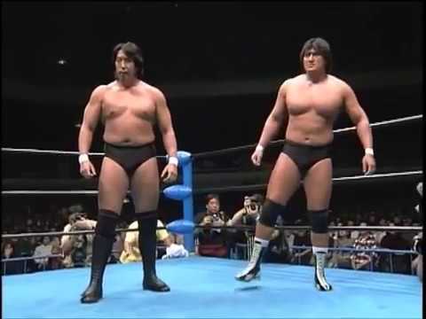 AJPW - Kenta Kobashi & Jun Akiyama vs Yoshihiro Takayama & Takao