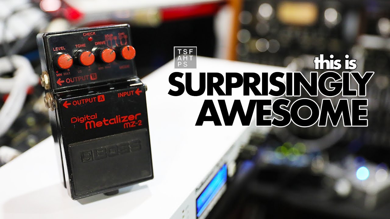 ギター BOSS MZ-2 & YAMAHA dm-100 Underrated! Boss MZ-2 Digital