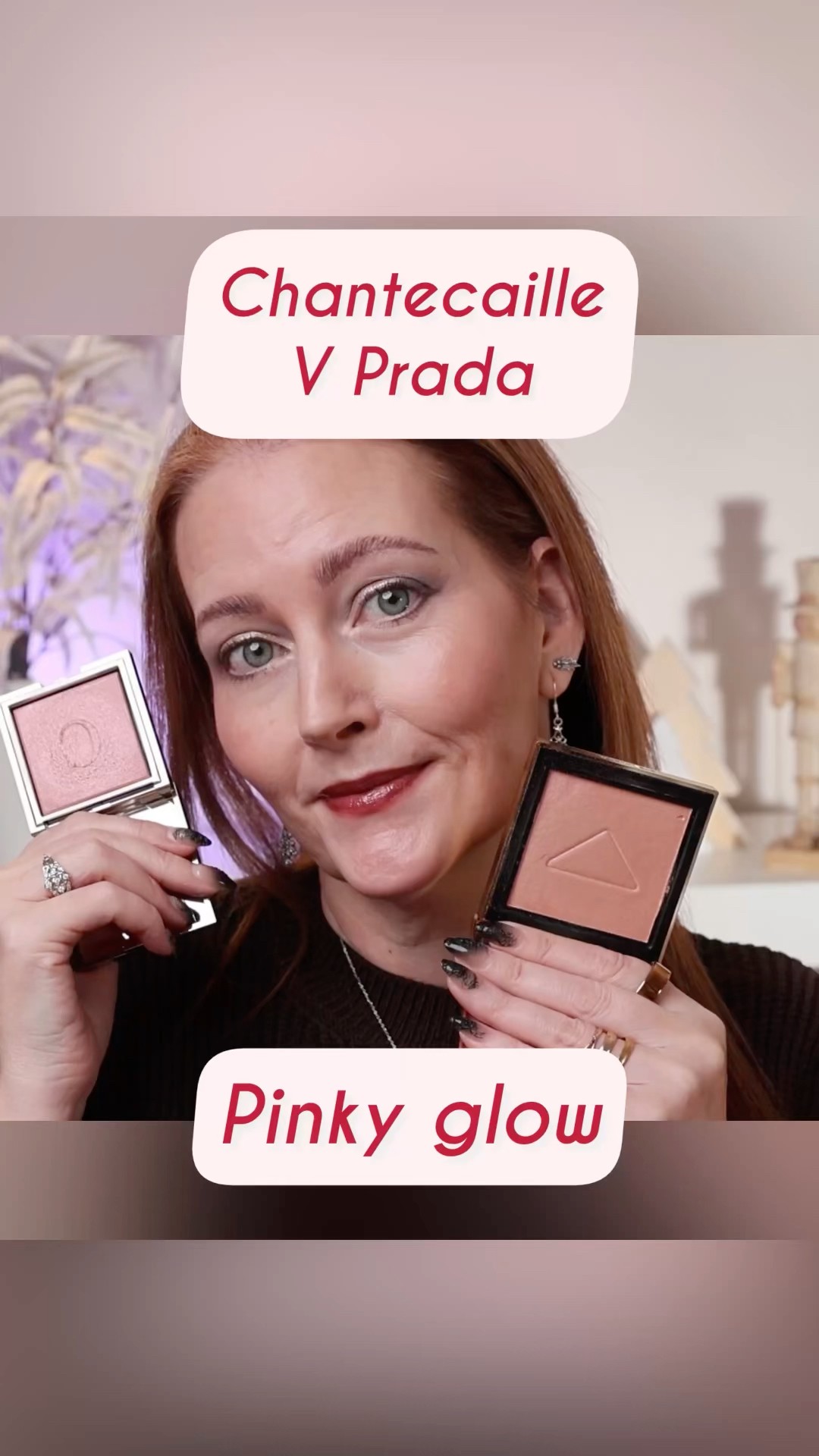 Prada Light Glowing Highlighter Powder – 02 Pink V Chantecaille