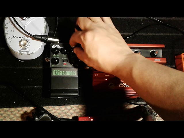 Aria DM-X10 DIGITAL FLANGER/CHORUS JAPAN - YouTube