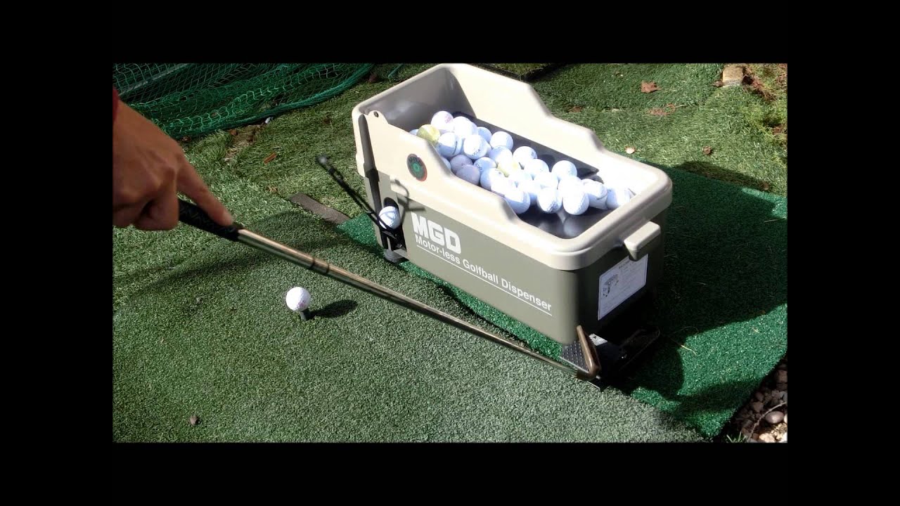 ゴルファップTV】無動力ゴルフボールディスペンサー - YouTube