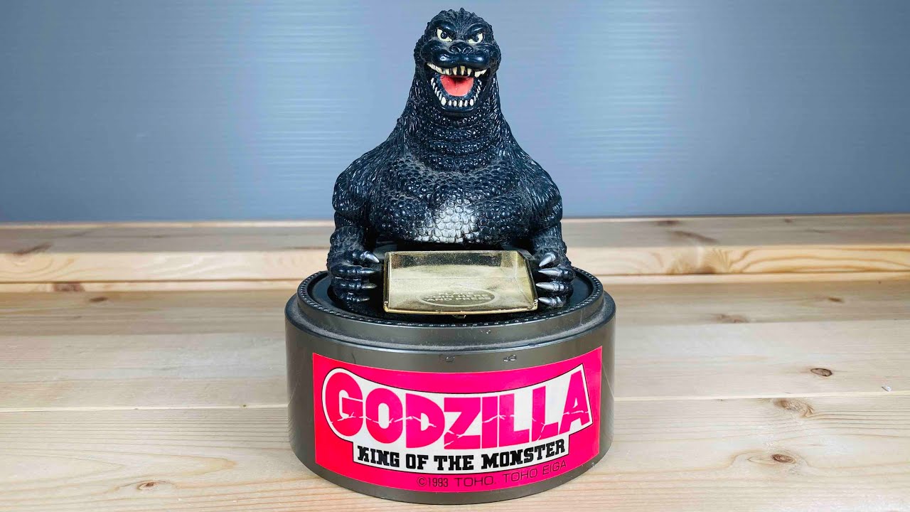 GODZILLA】ゴジラの貯金箱があるなんて。。 今更な玩具を紹介します