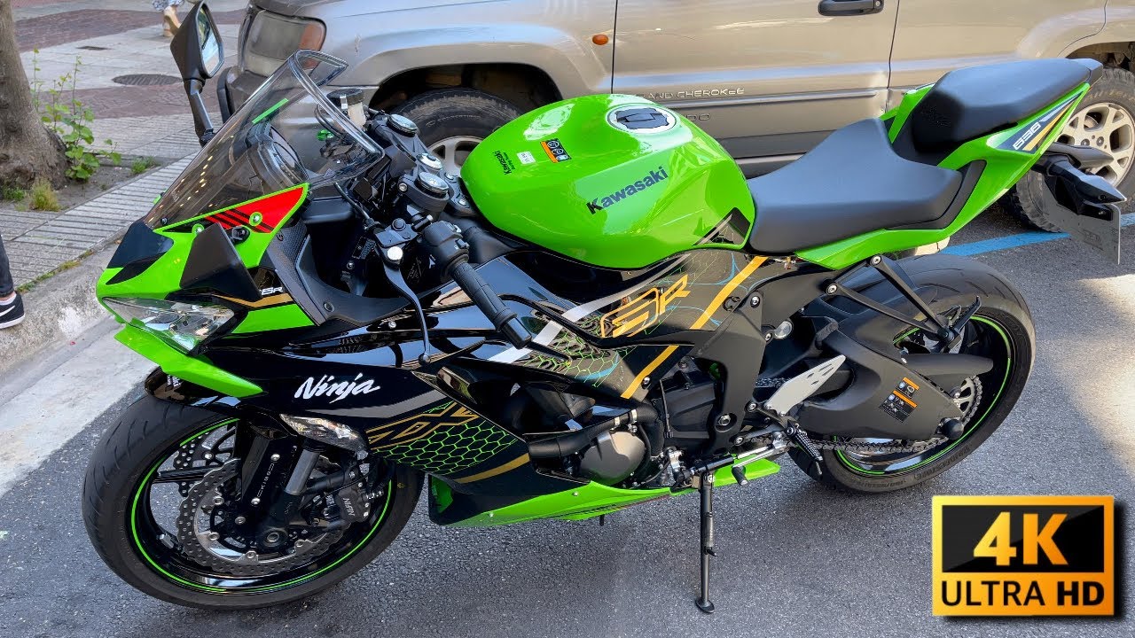 KAWASAKI ZX6R-2022 136CV 4K HDR - YouTube