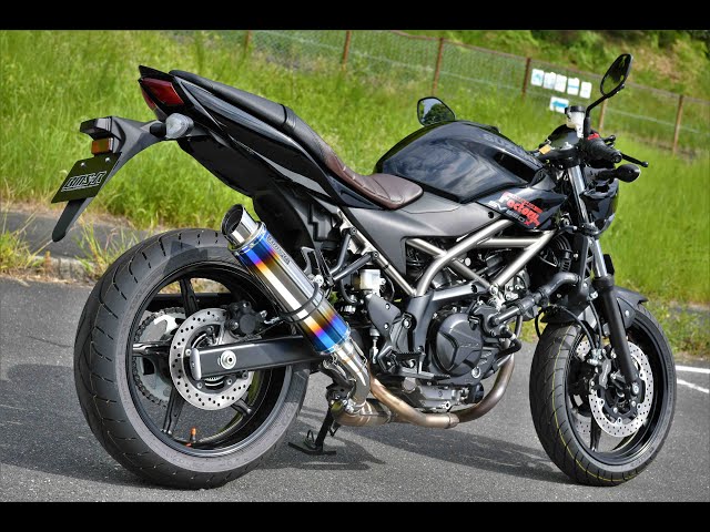 SV650 ABS 2022年モデル マフラーサウンド BEAMS R－EVO 車検対応 政府