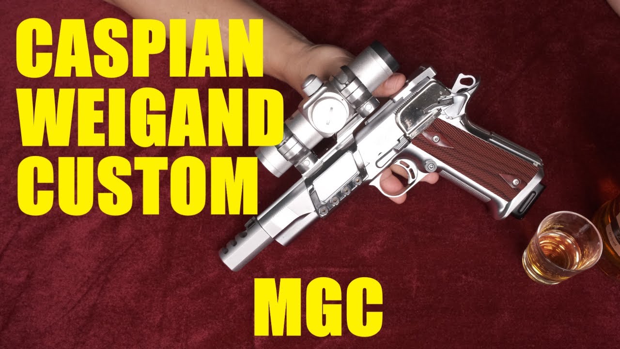 絶版・MGC CASPIAN WEIGAND CUSTOM ガスブローバック - YouTube
