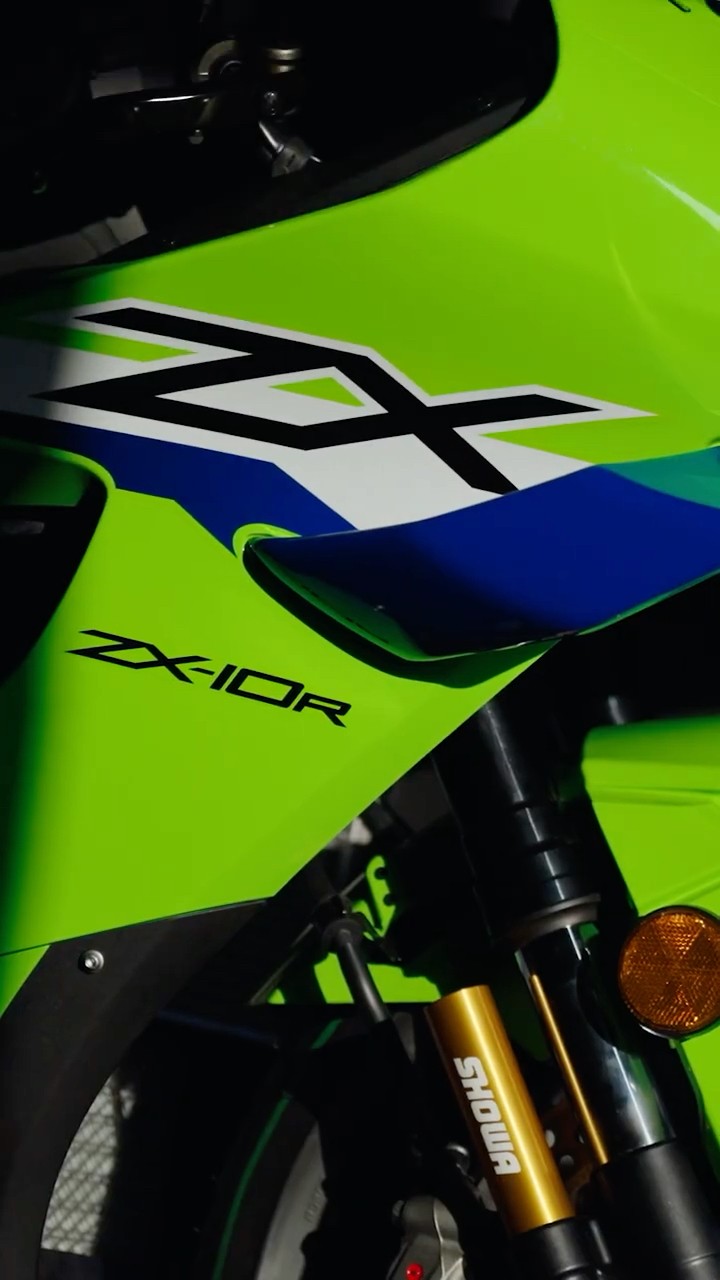 究極のパフォーマンス ― 新型 Ninja ZX-10R #Kawasaki #NinjaZX10R