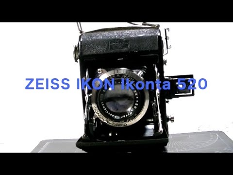 ZEISS IKON Ikonta 520 清掃動画 蛇腹カメラ - YouTube