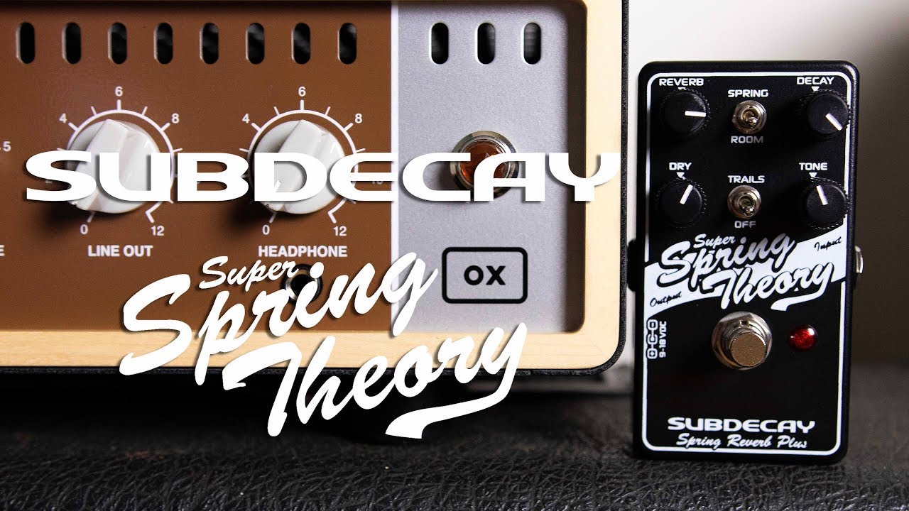 My New Favourite Reverb Pedal?! - Super Spring Theory - Subdecay