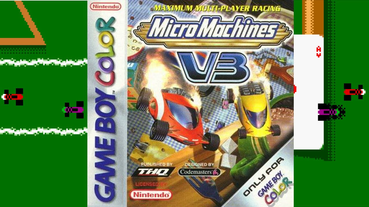 Micro Machines V3 | Game Boy Color/Gameplay/Full HD | 2000