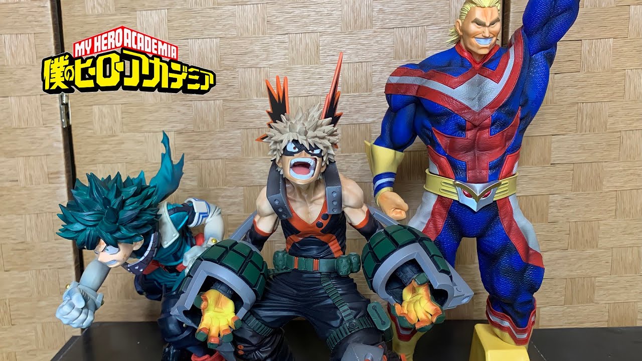 僕のヒーローアカデミア】A賞デク＆オールマイトと比較もするよ！ SMSP