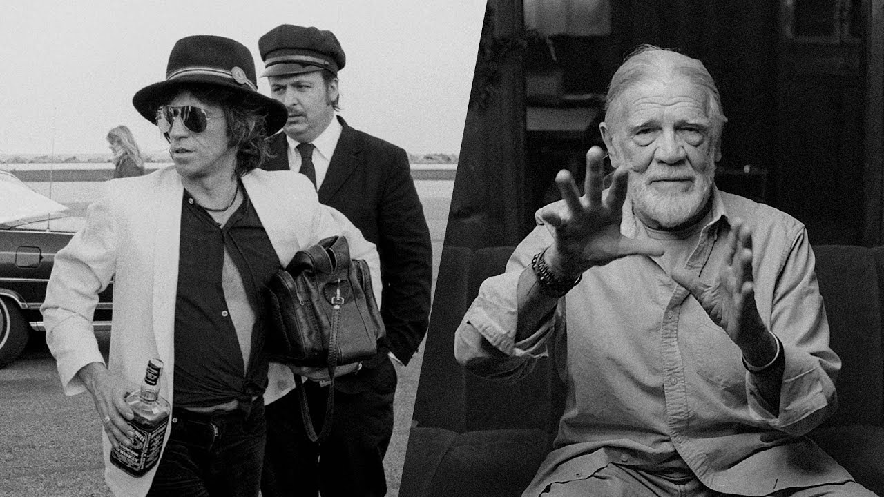 12on12 | Keith Richards, Midwest Airport, 1979 by Henry Diltz