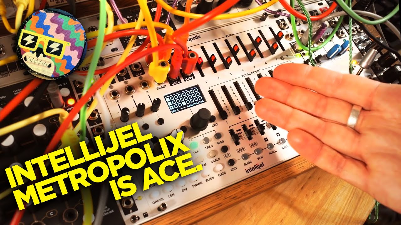 Intellijel Metropolis Eurorack Sequencer Demo - YouTube
