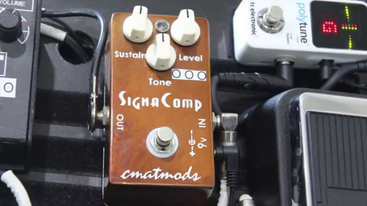 CMAT Mods - Signa Comp, Effects Pedal Review - YouTube