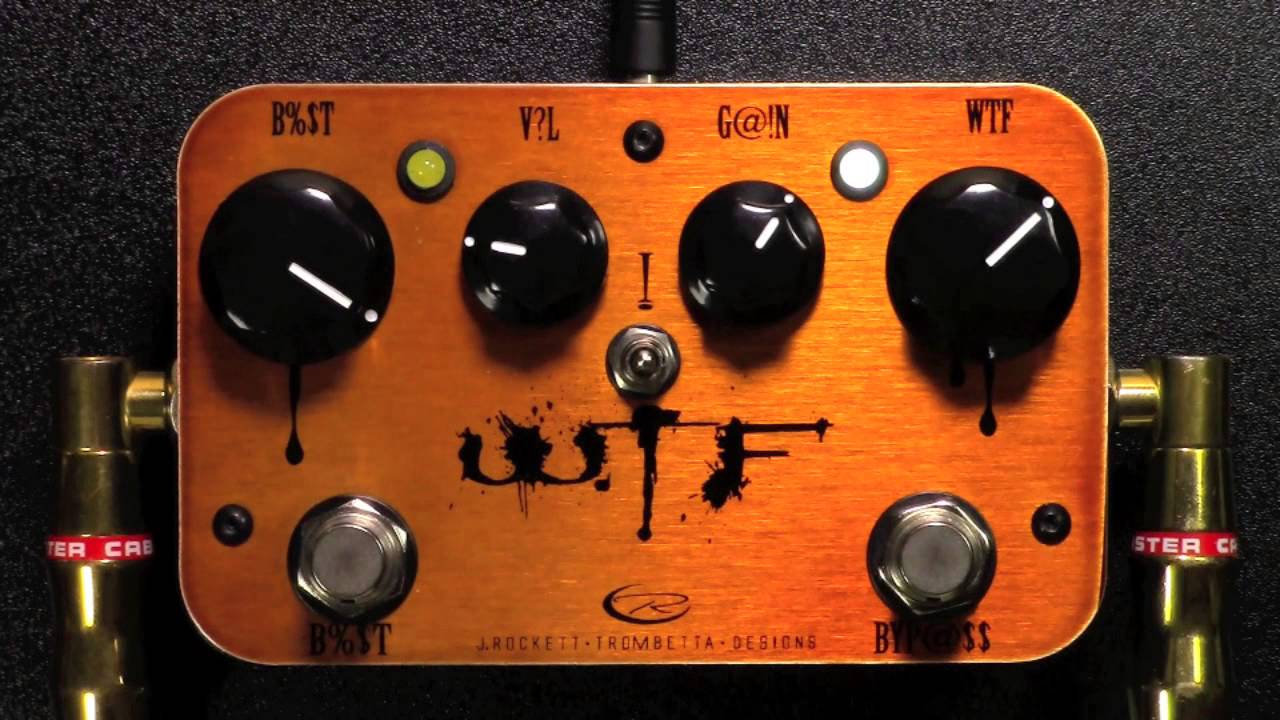 J. Rockett WTF Fuzz Review - BestGuitarEffects.com - YouTube