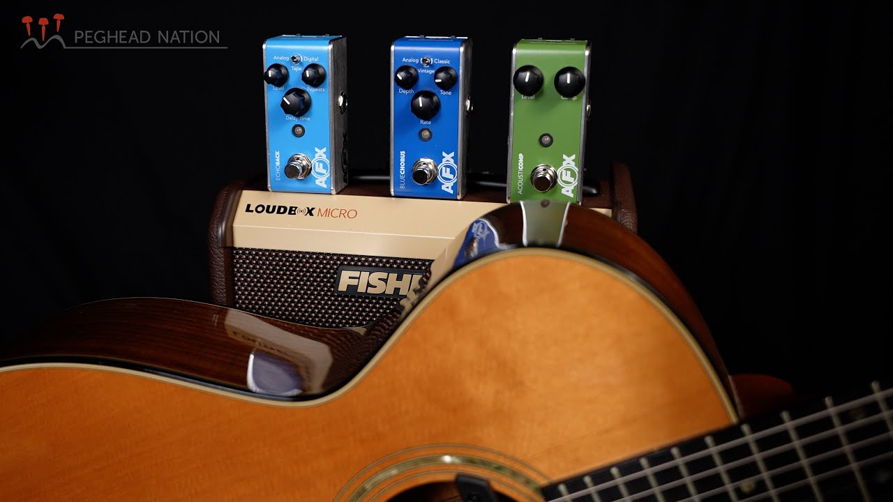Fishman AFX Mini BlueChorus Demo from Peghead Nation - YouTube