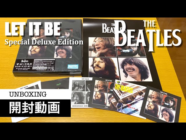 The Beatles】Let It Be Special Edition (Super Deluxe) 【UNBOXING