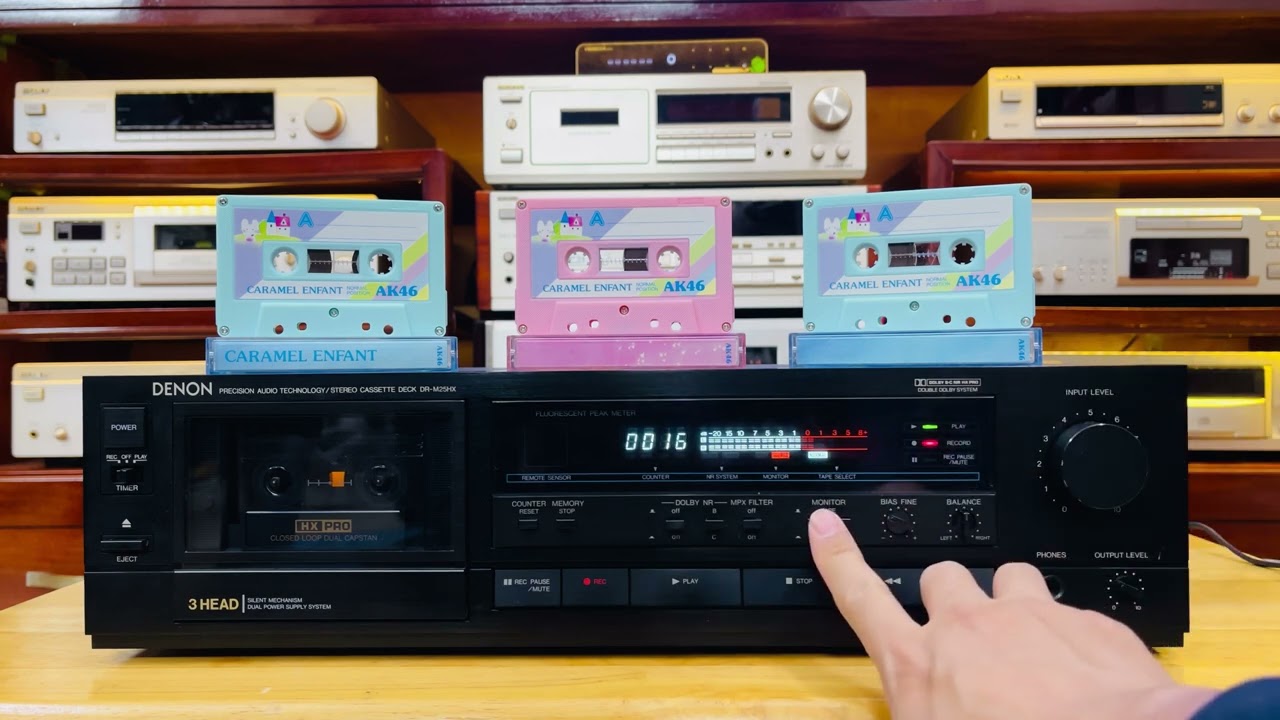 Denon DR-M25HX Cassette Deck - 0919010335 - YouTube